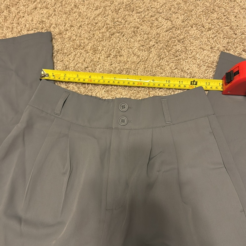 HALARA Gray High-Waisted Trousers - Picture 6 of 8